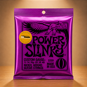 Ernie Ball Power Slinky 0.11 – Encordoamento Guitarra