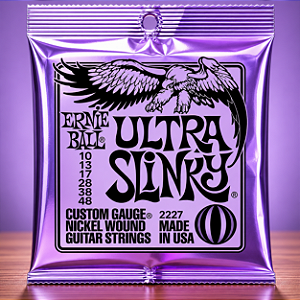 ENCORDOAMENTO 010-048 P/ GUITARRA ULTRA SLINKY NIQUEL P02227 ERNIE BALL
