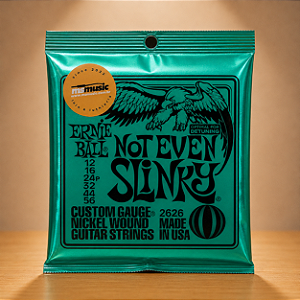 ENCORDOAMENTO 012-056 P/ GUITARRA NOT EVEN SLINKY NIQUEL P02626 ERNIE BALL
