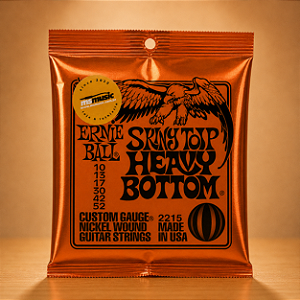 ENCORDOAMENTO 010-052 P/ GUITARRA SKINNY TOP HEAVY BOTTOM SLINKY NIQUEL P02215 ERNIE BALL
