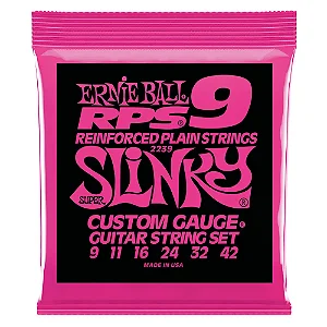 Encordoamento Guitarra Ernie Ball RPS 009 Super Slinky