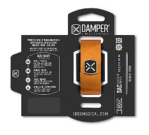 DMMD03 ABAFADOR DAMPER MD COURO LARANJA METALICO