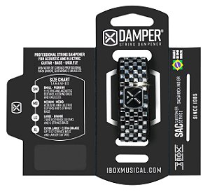 DAMD02 DAMPER IBOX EM POLIESTER ARTISTC LINE - CRISTAL JET