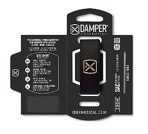 DTMD20 ABAFADOR DAMPER MD POLIESTER PRETO TAG