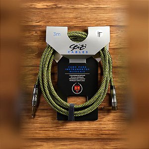 Cabo Seizi Cable Energy P10 x P10L Yellow & Black – 3 m