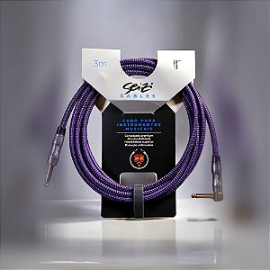 Cabo Seizi Cable Energy P10 x P10L Black & Purple – 3 m