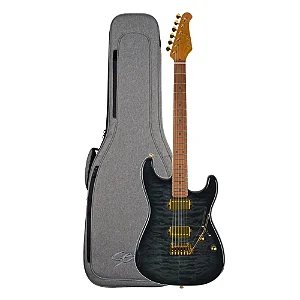 Guitarra Seizi Vintage Ronin Plus HH | Quilted Black Gold