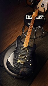 GUITARRA ELET SEIZI VINTAGE RONIN PLUS HH - QUILTED BLACK GOLD