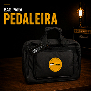 BAG P/ PEDALEIRA LINE 6 POD GO 36X25X9CM SUPER LUXO - Preto - U