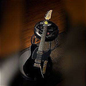Guitarra Seizi Katana Kabuto TL Alexandre Almeida Black Gold