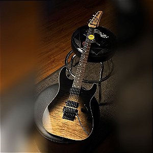 Guitarra Seizi Katana Shadow Luiz Rodrigues Signature Dark Moon com Bag