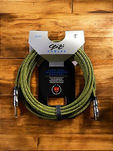 CABO PARA INSTRUMENTO SEIZI ENERGY 6M P10R/ P10A - YELLOW & BLACK