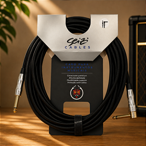 CABO PARA INSTRUMENTO SEIZI ENERGY 6M P10R/ P10A - BLACK