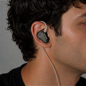 FONE KZ AS16 PRO- PRETO