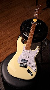 GUITARRA SEIZI FUN VINTAGE BUDOKAN - OLYMPIC WHITE - HSS