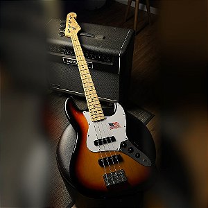 Contrabaixo SX SJBALDER 4 Cordas American Alder 3 Tone Sunburst