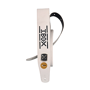 CLS61I CORREIA SINTETICO PREMIUM BRANCO BORDADA IBOX