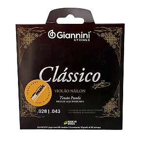 ENCORDOAMENTO VIOLAO NYLON GENWPA - CLASSICO - GIANNINI