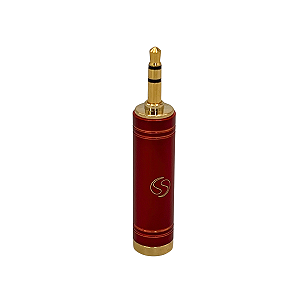 PLUG ADAPTADOR P2 / P10 ESTEREO OURO VERMELHO (EAN 7899028805420)