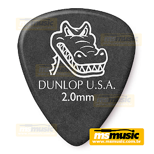 PALHETA GATOR GRIP 2MM PC 417R2.0 DUNLOP