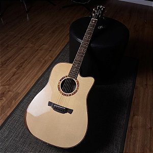 VIOLAO CRAFTER FOLK CUTAWAY DS-2 PRO+ VL D-16CE PRO COM BAG