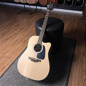 VIOLÃO TAKAMINE GD12CE ELETROACÚSTICO AÇO NATURAL FOSCO