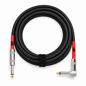 Cabo para Instrumentos DLK Garage GI037 P10 Reto x P10 90° 3 Metros
