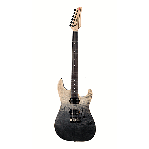 Guitarra Seizi Katana Shadow HH 2P Twilight Black com Bag
