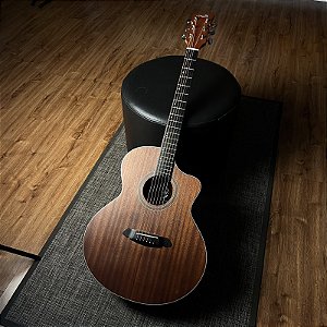 Violão Eletroacústico Tonante Topázio 40 Grand Auditorium Mahogany