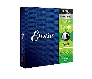Encordoamento Elixir Optiweb 010-046 para Guitarra