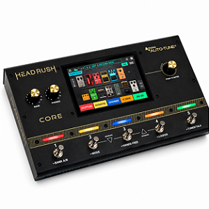 Pedaleira HeadRush Core Multi-Efeitos e Amp Modeler com NAM