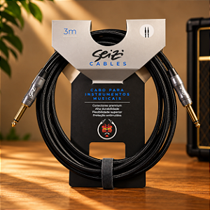 Cabo Seizi Cable Energy P10 x P10 3m Black