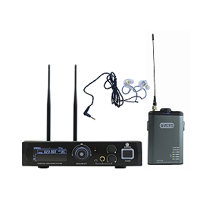 Sistema de Retorno In-Ear Sem Fio Custom Sound CW100 + CSIE-100