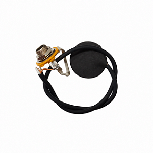 Captador de Contato Passivo Custom Sound CCP 25S para Instrumentos Acústicos Preto