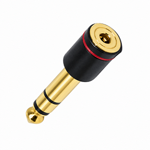 Adaptador Custom Sound CSHF 990 P2 Fêmea para P10 Macho Estéreo