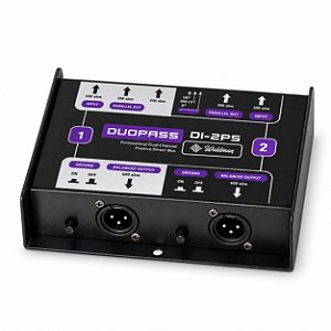 Direct Box Passivo Waldman DuoPass DI-2PS 2 Canais