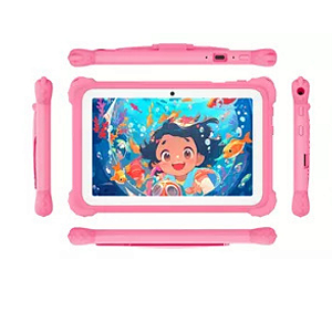 Tablet Infantil 7" 64GB4GB RAM Android Wi-Fi Capa Protetora​