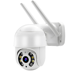 Câmera Seg.Interna Ext.Wi-Fi Smart Ip Prova D'água Infrav.HD