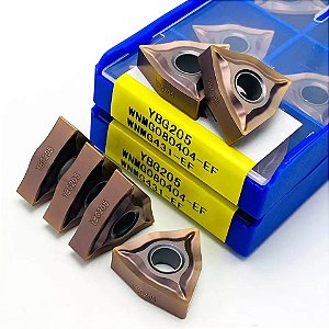 Inserto Pastilha WNMG080408-EF YBG205 ZCC - Cx 10 und