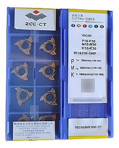 Pastilha Inserto Rosca Rt16.01n - G60 Ybg 201 Interna Zcc