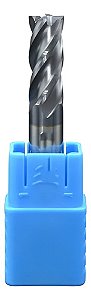 Fresa Topo Metal Duro 11mm 4 Cortes 45hrc