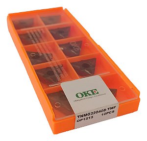 Pastilha Videa Inserto Tnmg 220408 Mf Op1315 10 Pçs Oke