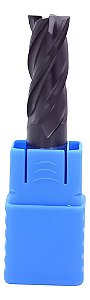 Fresa Topo Metal Duro 17mm 4 Cortes 45hrc Tialn