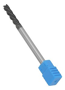 Fresa Topo Metal Duro 3mm  X 75mm De Comprimento 45hrc Longa