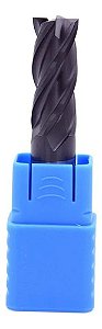 Fresa Topo Metal Duro 8mm 4 Cortes Com Cobertura Tialn