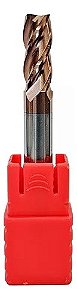 Fresa Topo Metal Duro 5mm 4 Cortes 55hrc