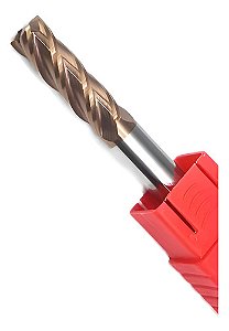 Fresa Topo Metal Duro 5mm 4 Cortes 55hrc