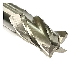 Fresa Topo Hss 3/4 19mm 4 Cortes Aço Rápido