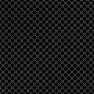 Tricoline Fuxicos e Fricotes Basico Preto