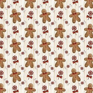 Tricoline Digital Fuxicos e Fricotes Doces de Natal